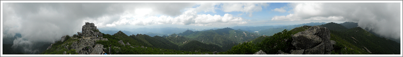金峰山山頂にて(その2)
